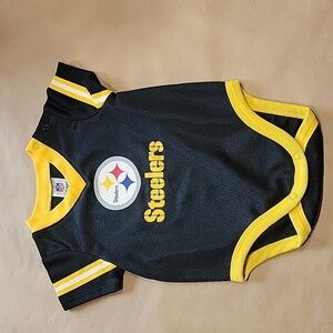 Pittsburgh Steelers Onesie, Size 3-6 Months, New Without Tag